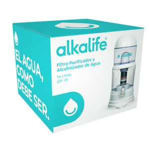 Alkalife: Filtro Purificador y Alcalinizador de agua 14 L